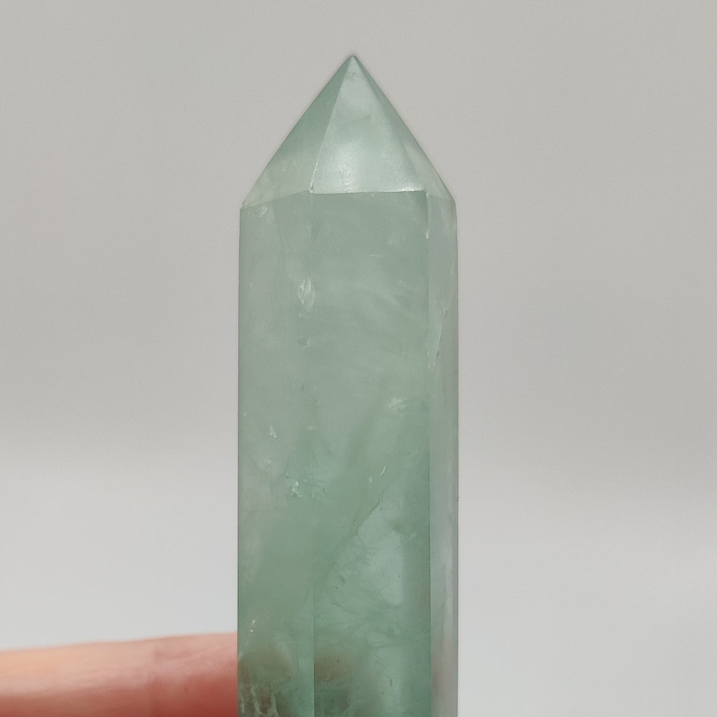 Punta de fluorita