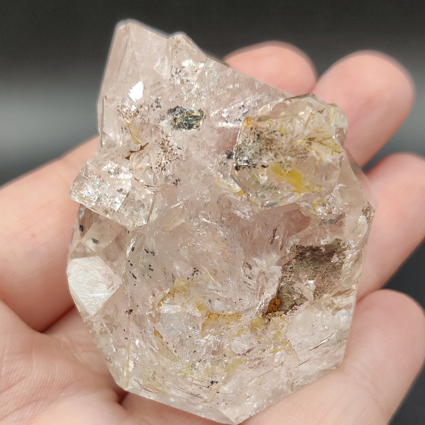 Cuarzo diamante de Herkimer