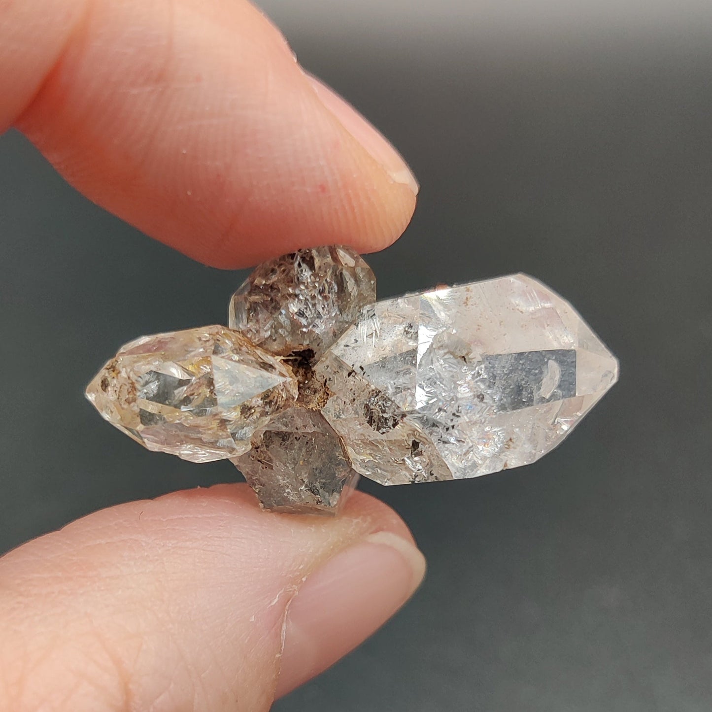 Cuarzo diamante de Herkimer