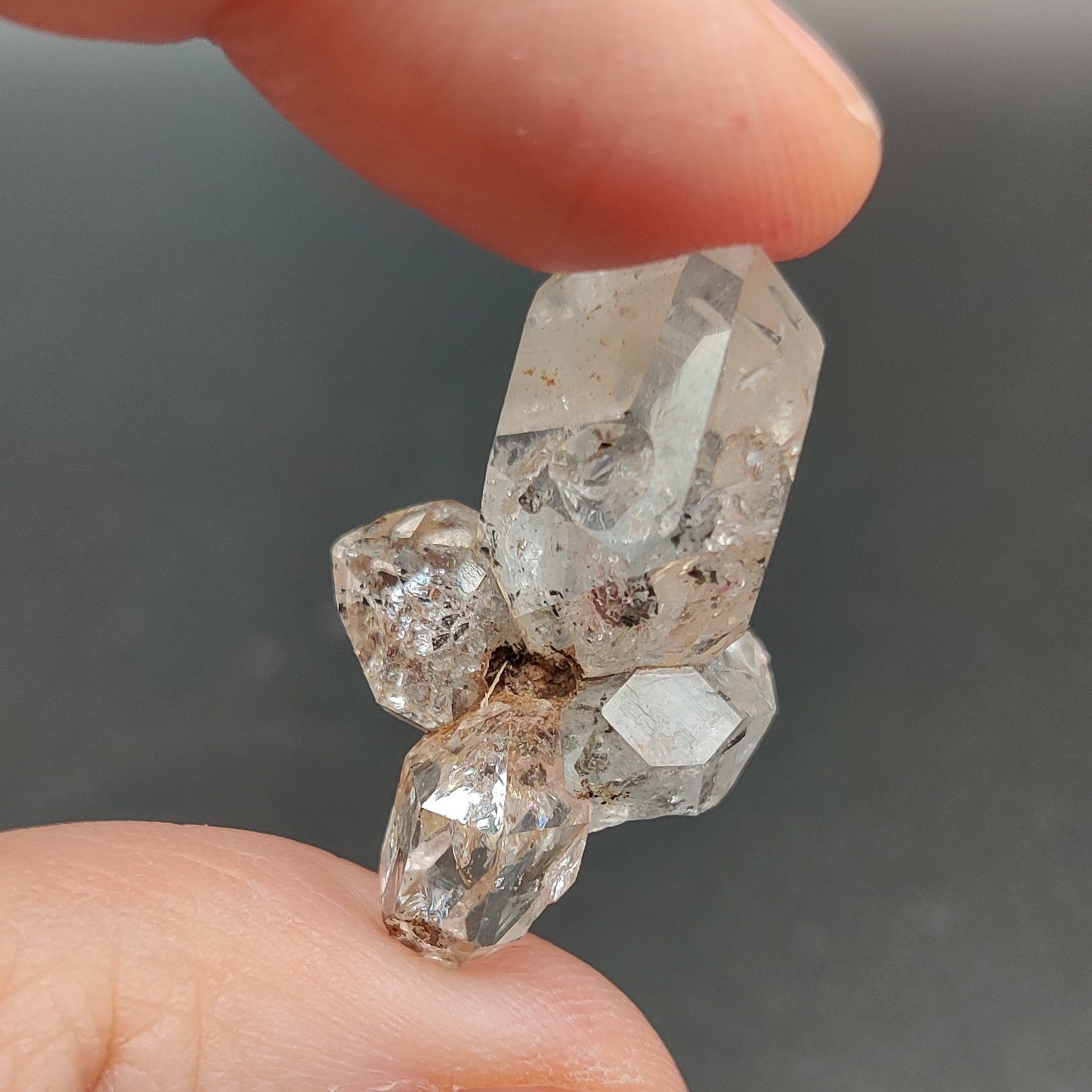 Cuarzo diamante de Herkimer