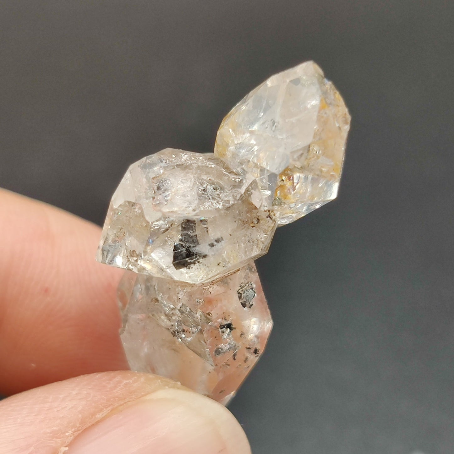 Cuarzo diamante de Herkimer