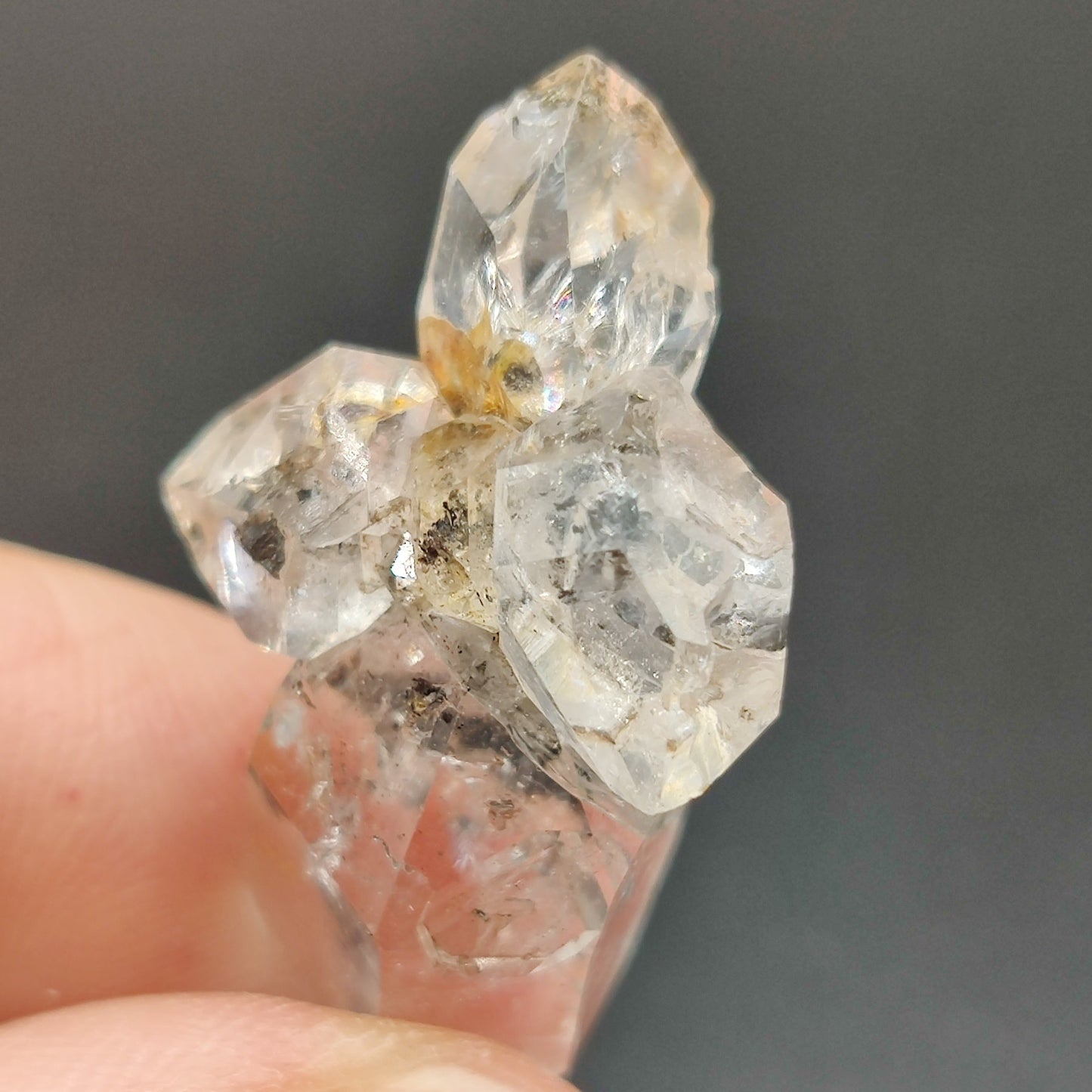 Cuarzo diamante de Herkimer