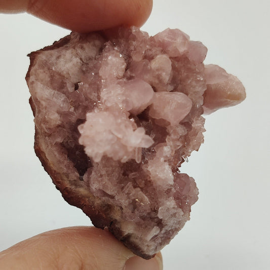 Drusa de amatista rosa