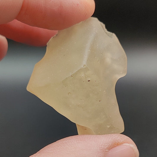 Cristal líbico (Tectita)