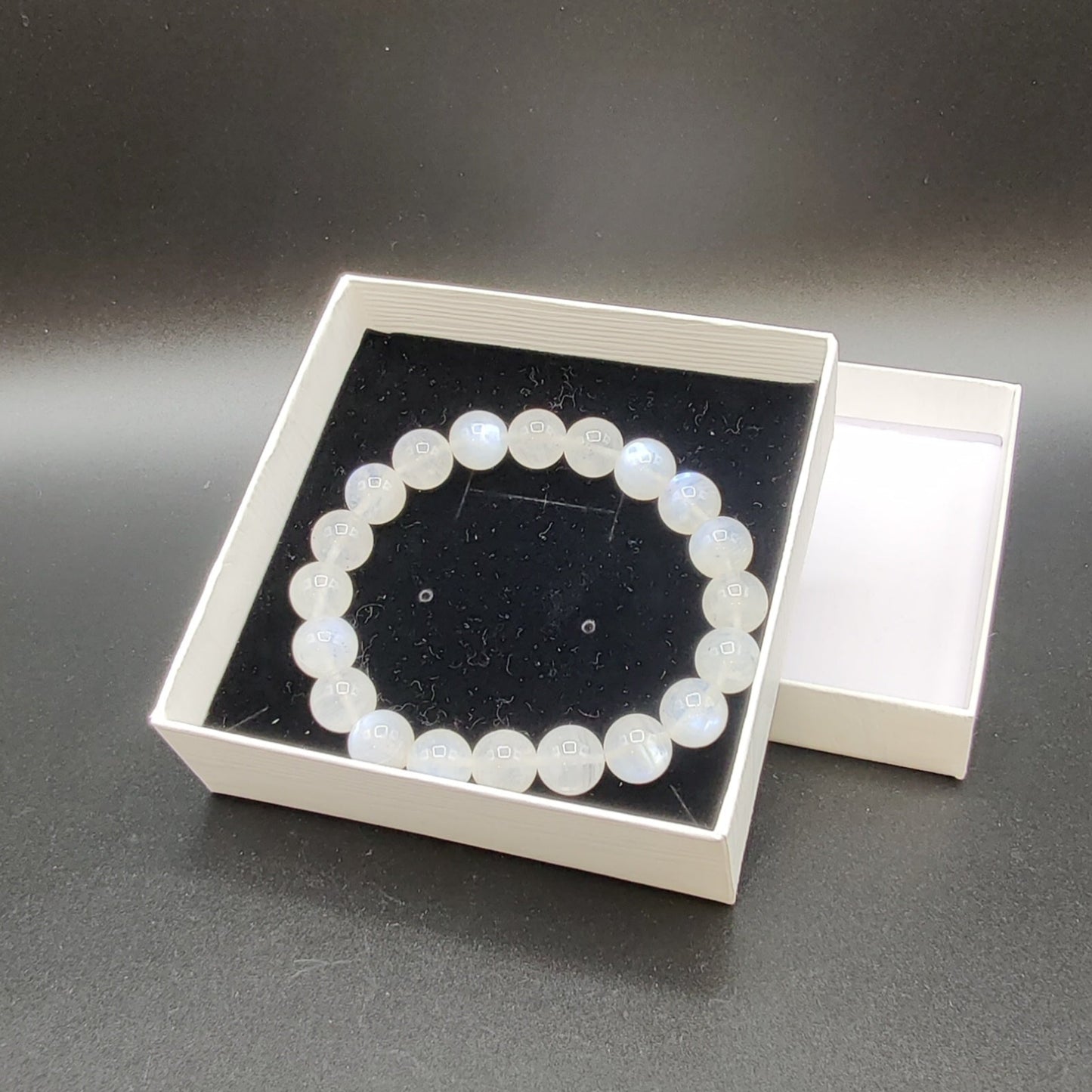 Pulsera Piedra luna arcoiris