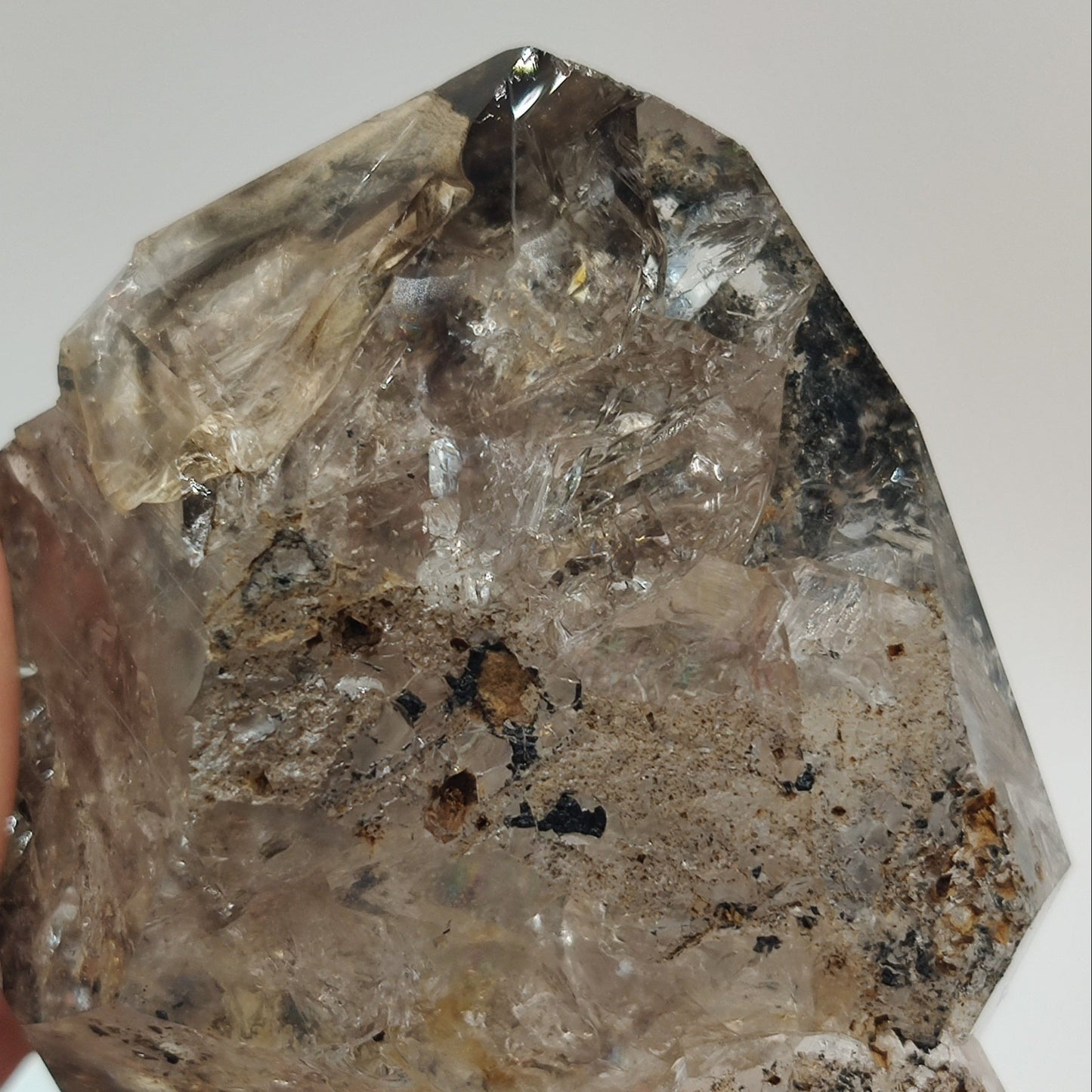 Cuarzo diamante de Herkimer