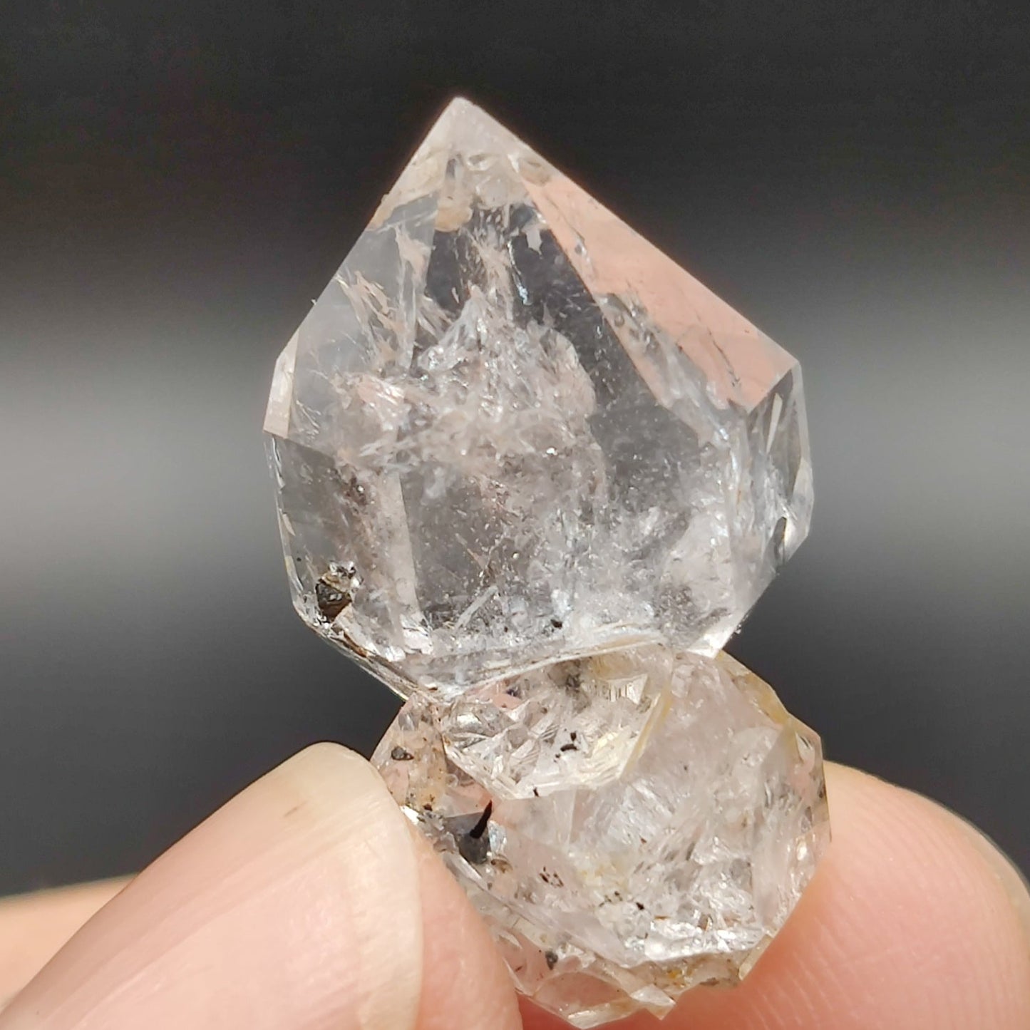 Cuarzo diamante de HERKIMER
