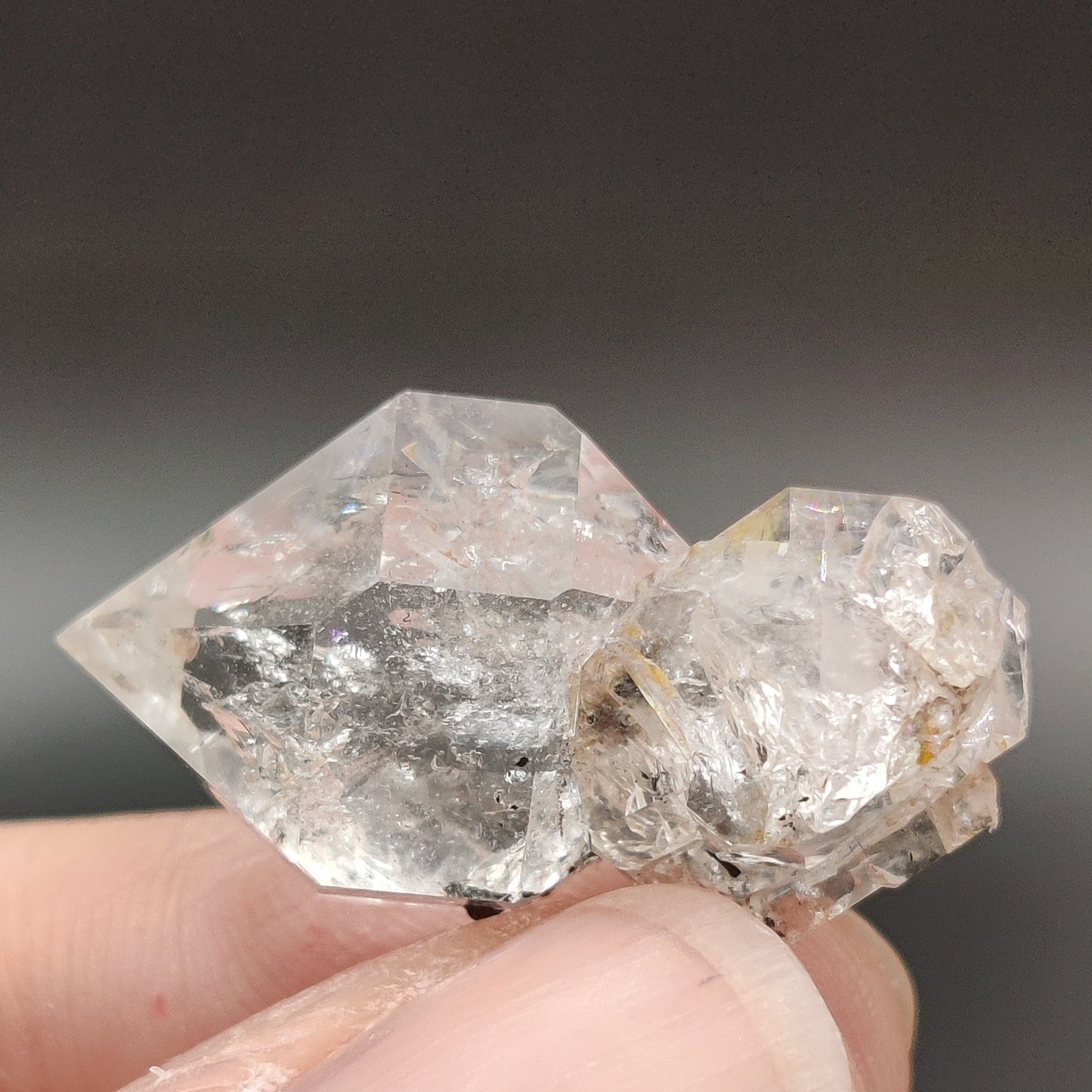 Cuarzo diamante de HERKIMER