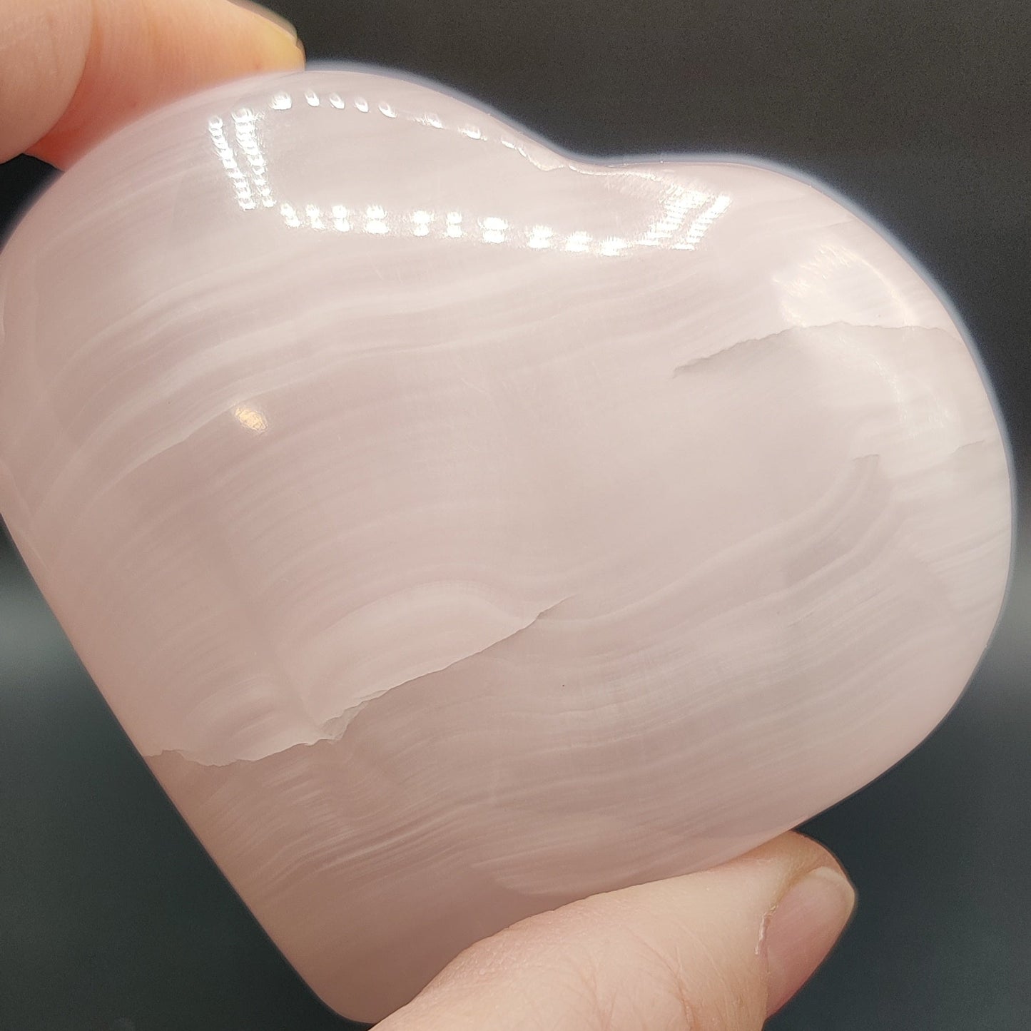 Corazón de manganocalcita