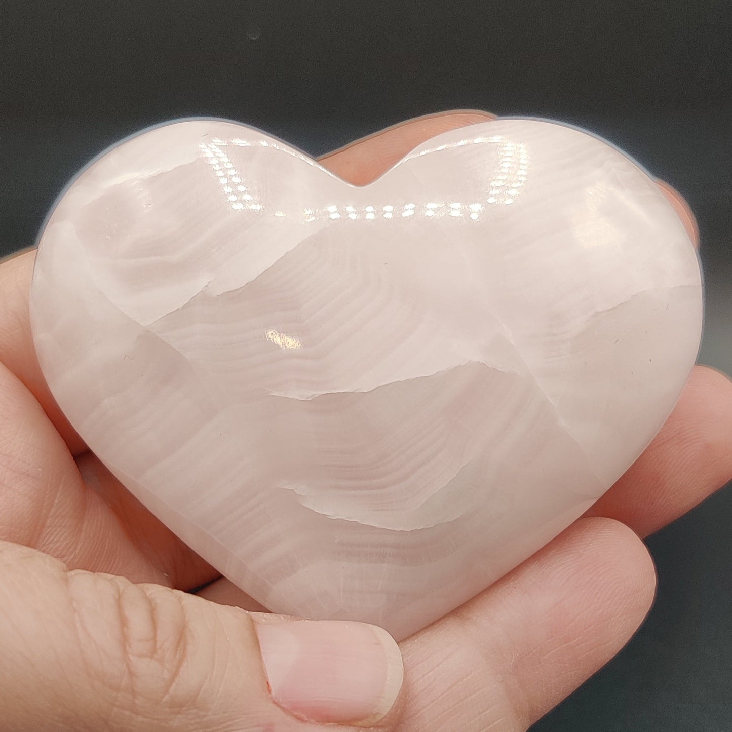 Corazón de manganocalcita