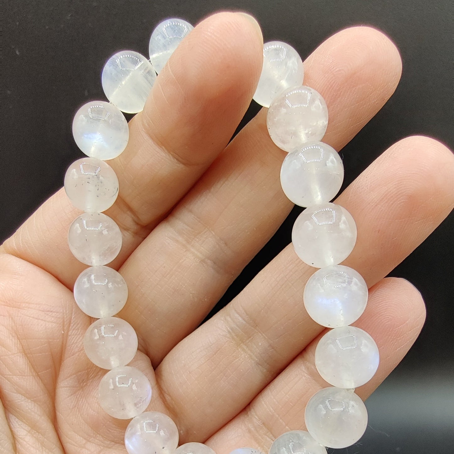 Pulsera Piedra luna arcoiris