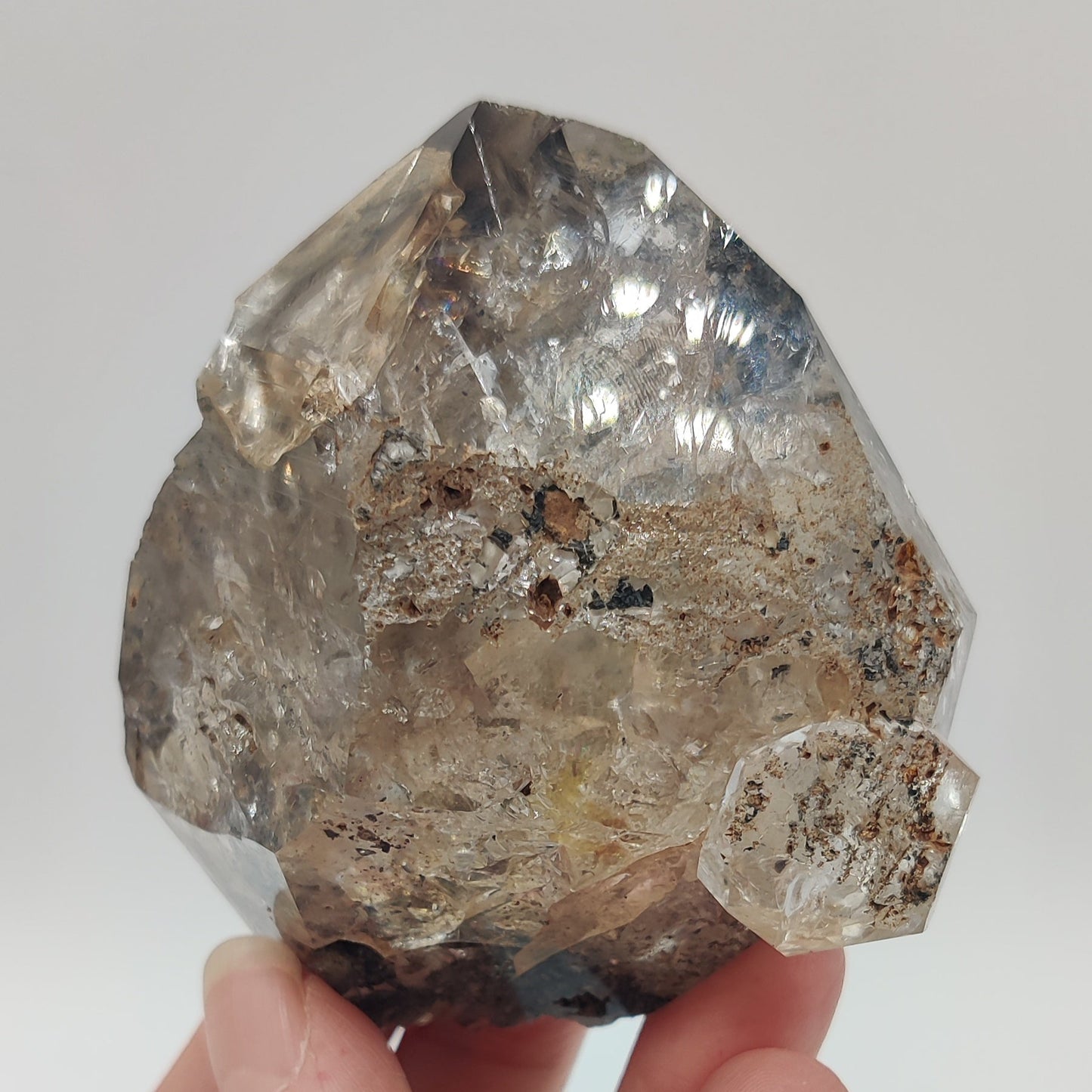Cuarzo diamante de Herkimer