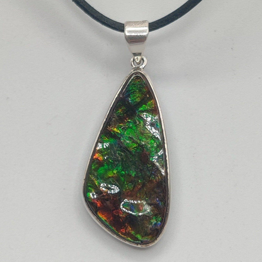Ammolite colgante