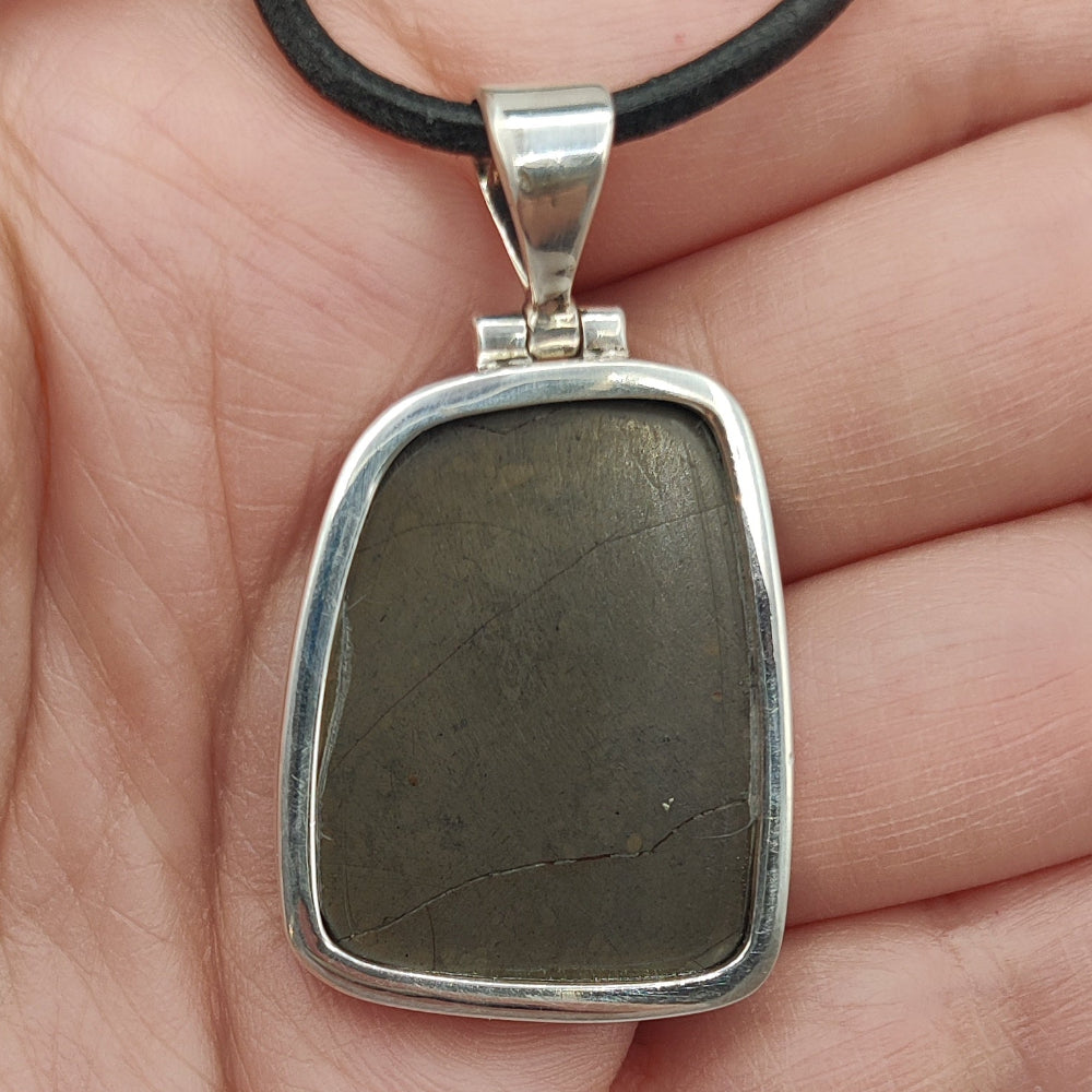 Ammolite colgante