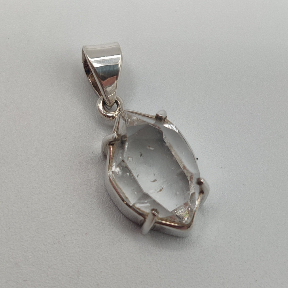 Cuarzo diamante de HERKIMER colgante