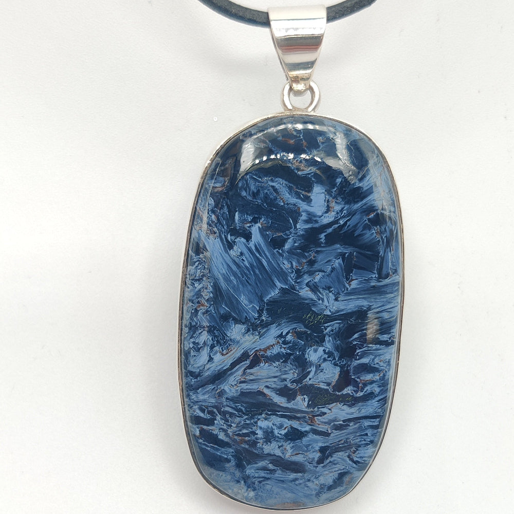 Pietersita azul colgante