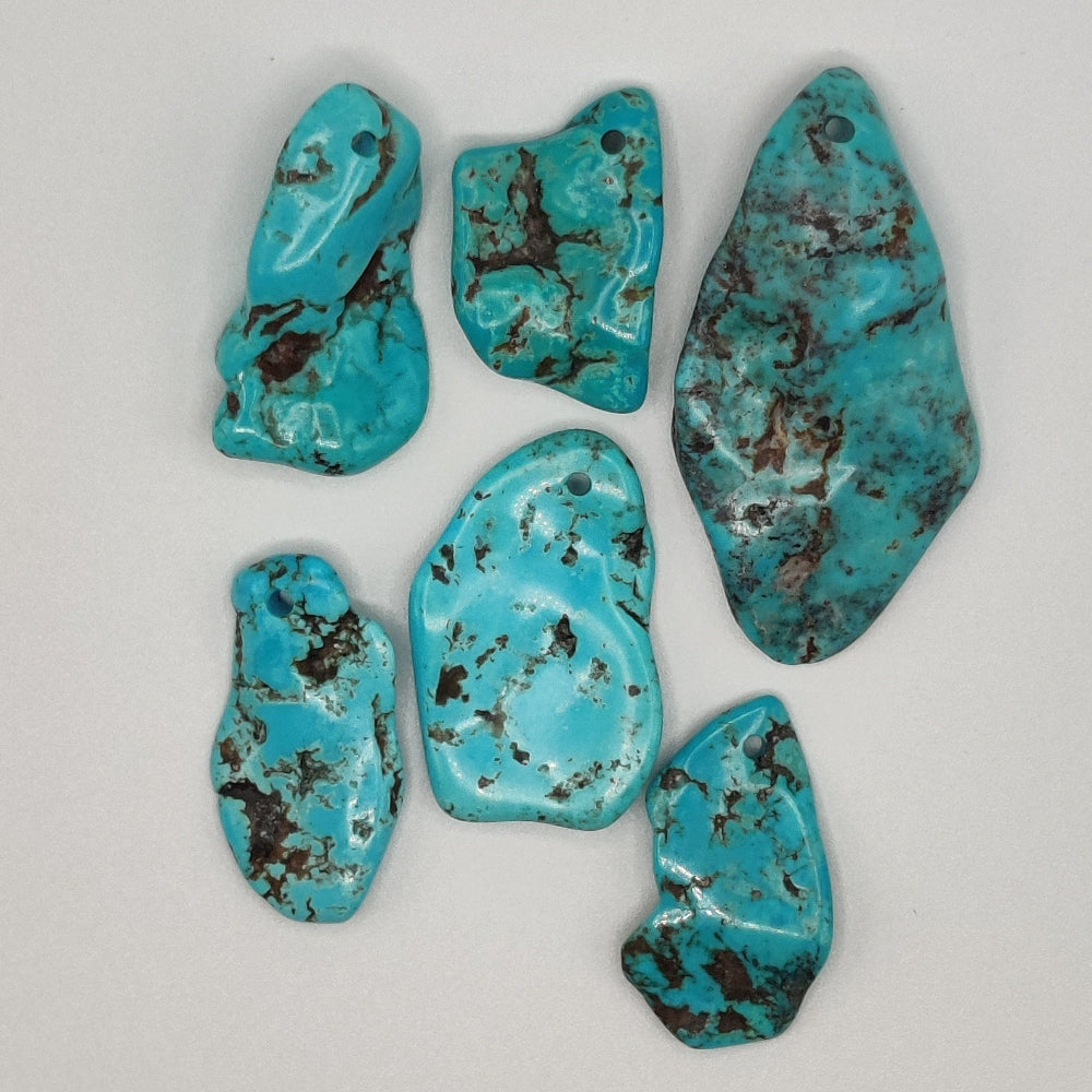 Turquesa colgante