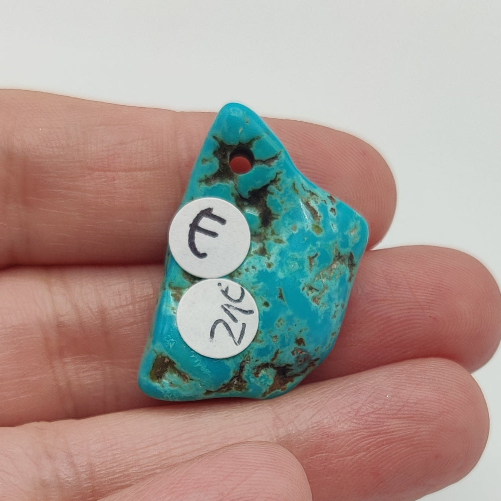 Turquesa colgante