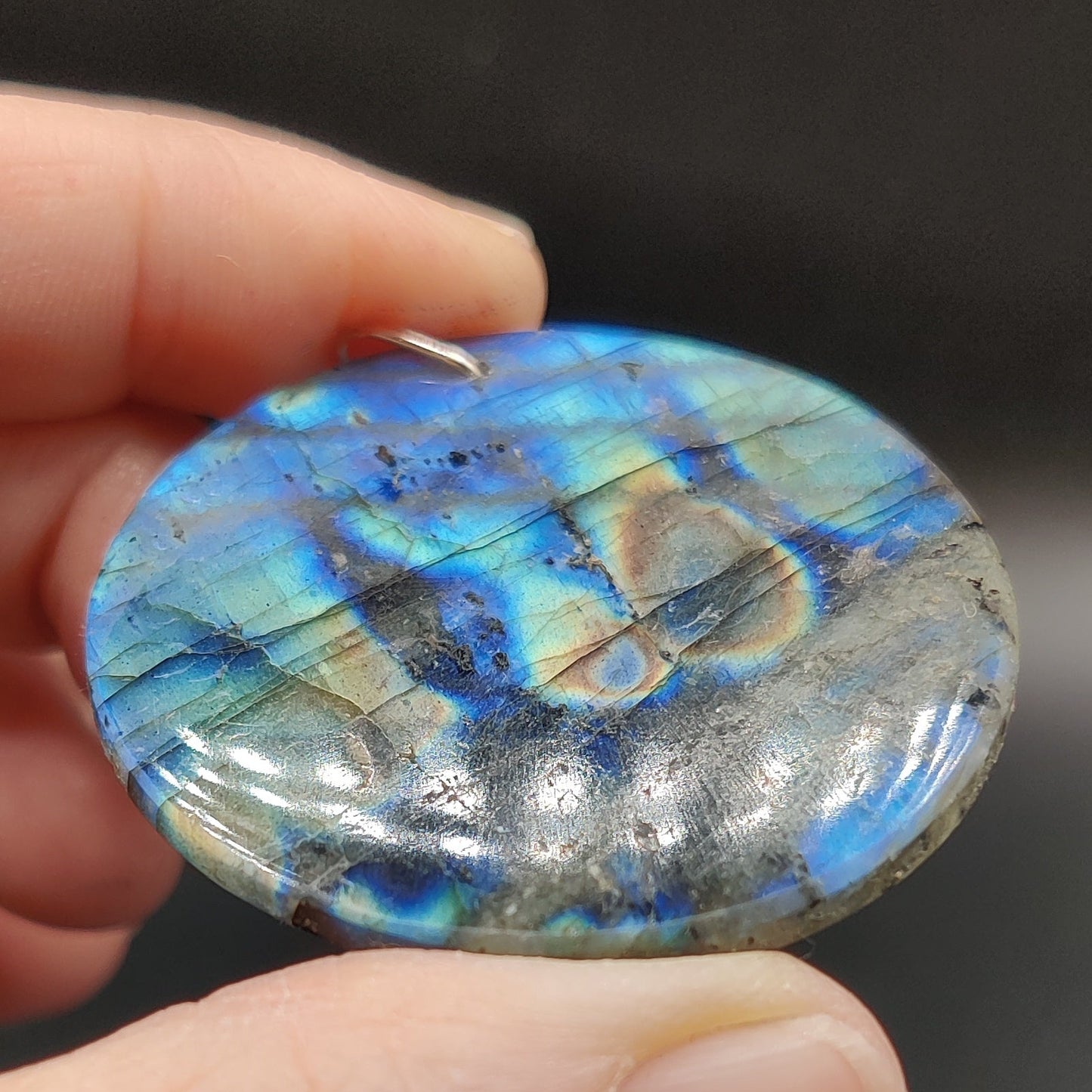 Colgante de labradorita