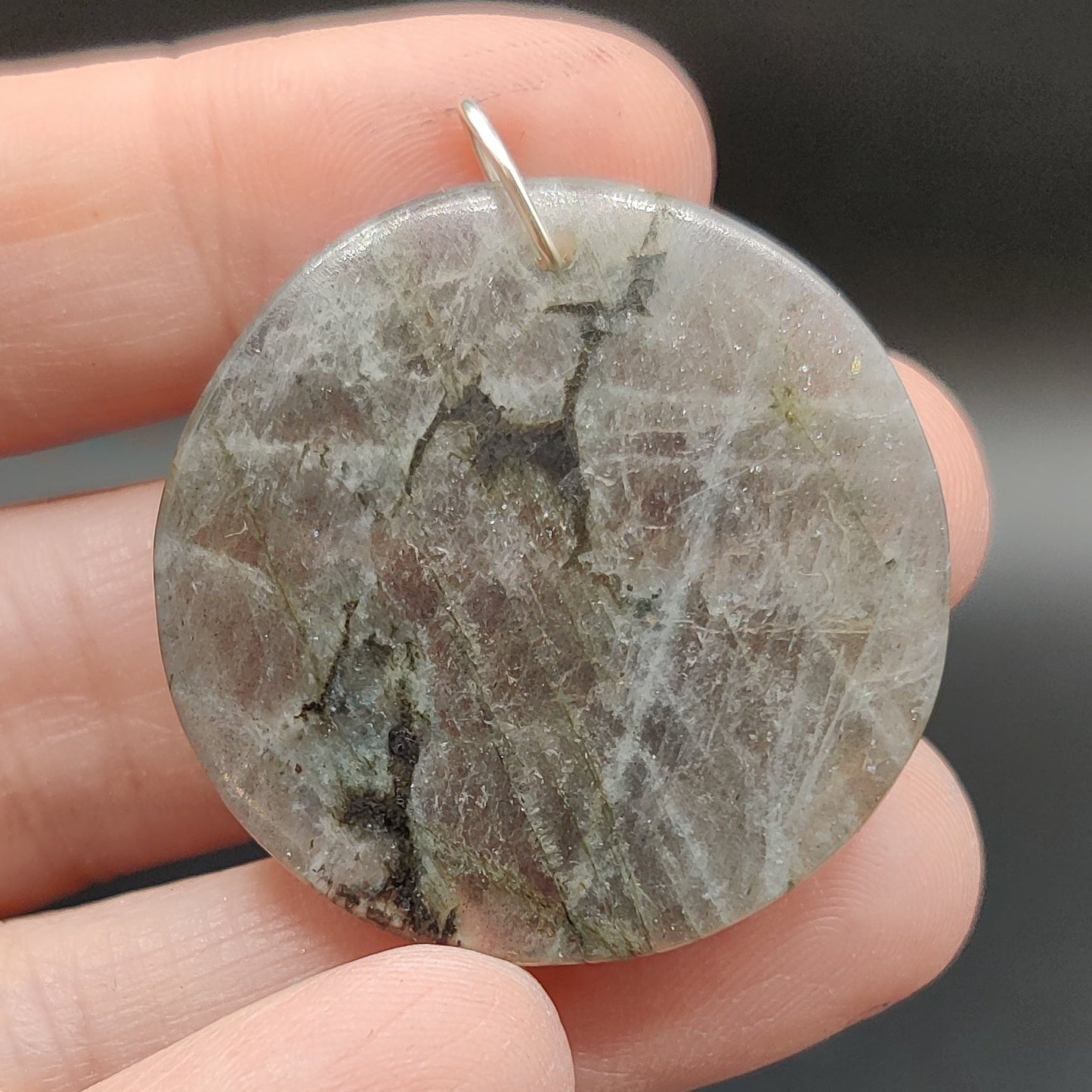 Colgante de labradorita