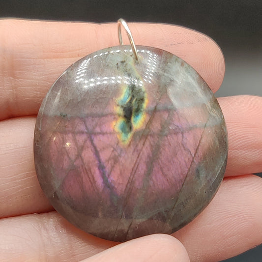 Colgante de labradorita