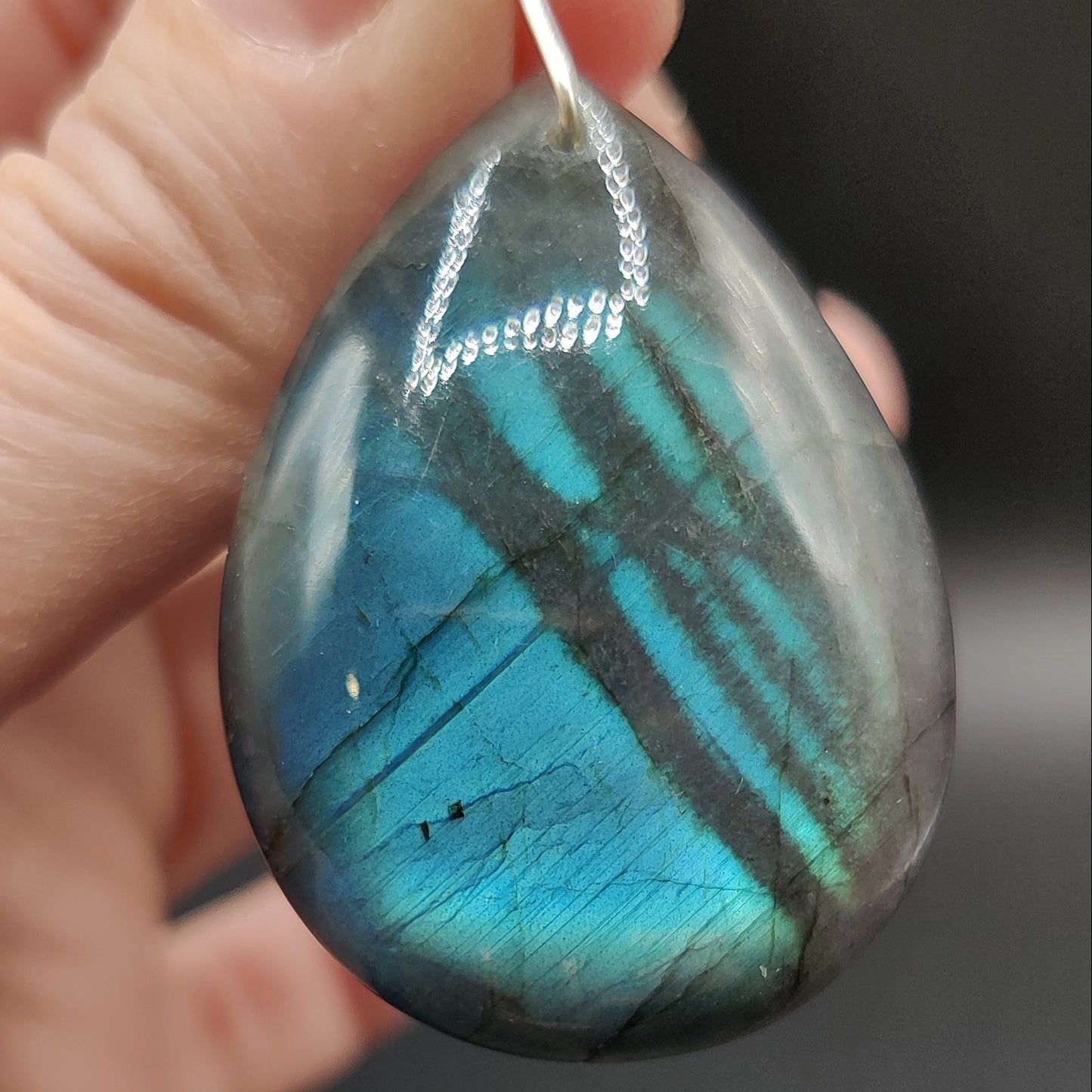 Colgante de labradorita