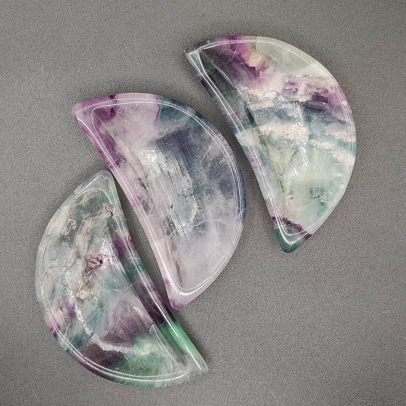 Fluorita multicolor cuenco