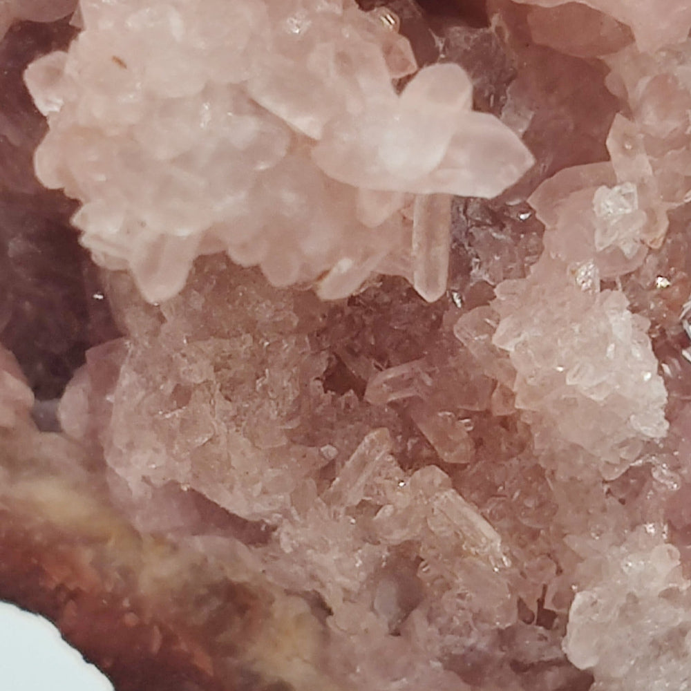 Drusa de amatista rosa