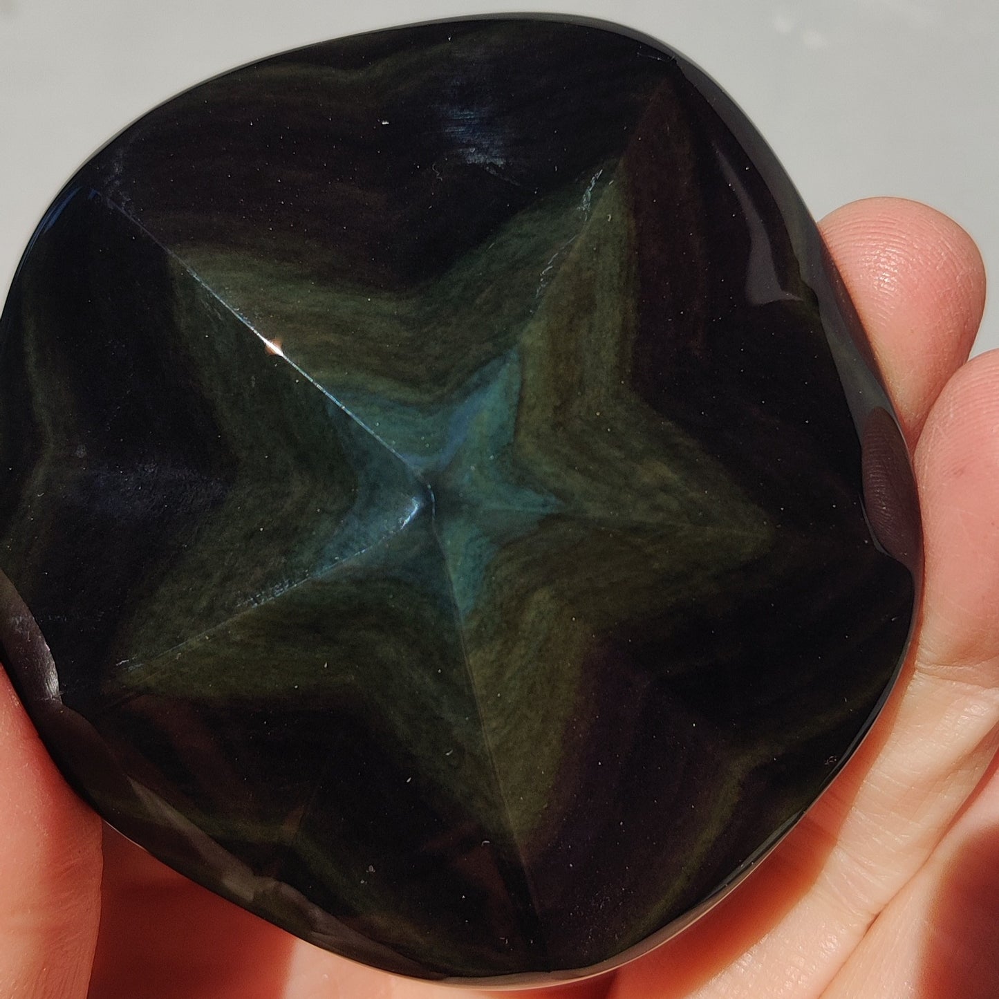 Obsidiana arcoíris