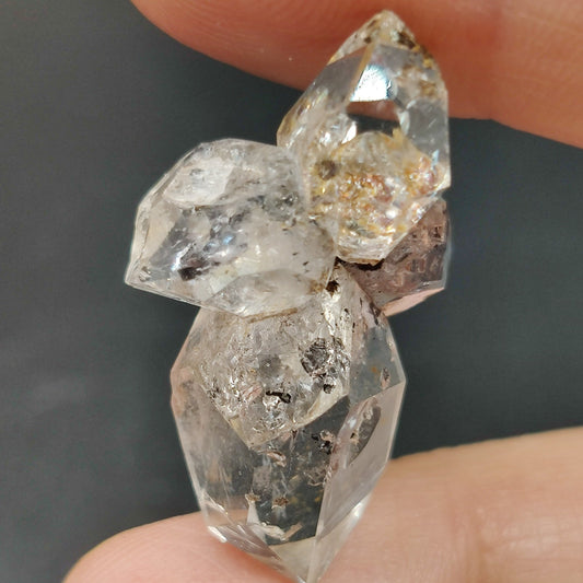 Cuarzo diamante de Herkimer