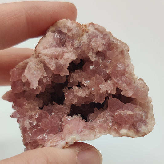 Geoda de amatista rosa