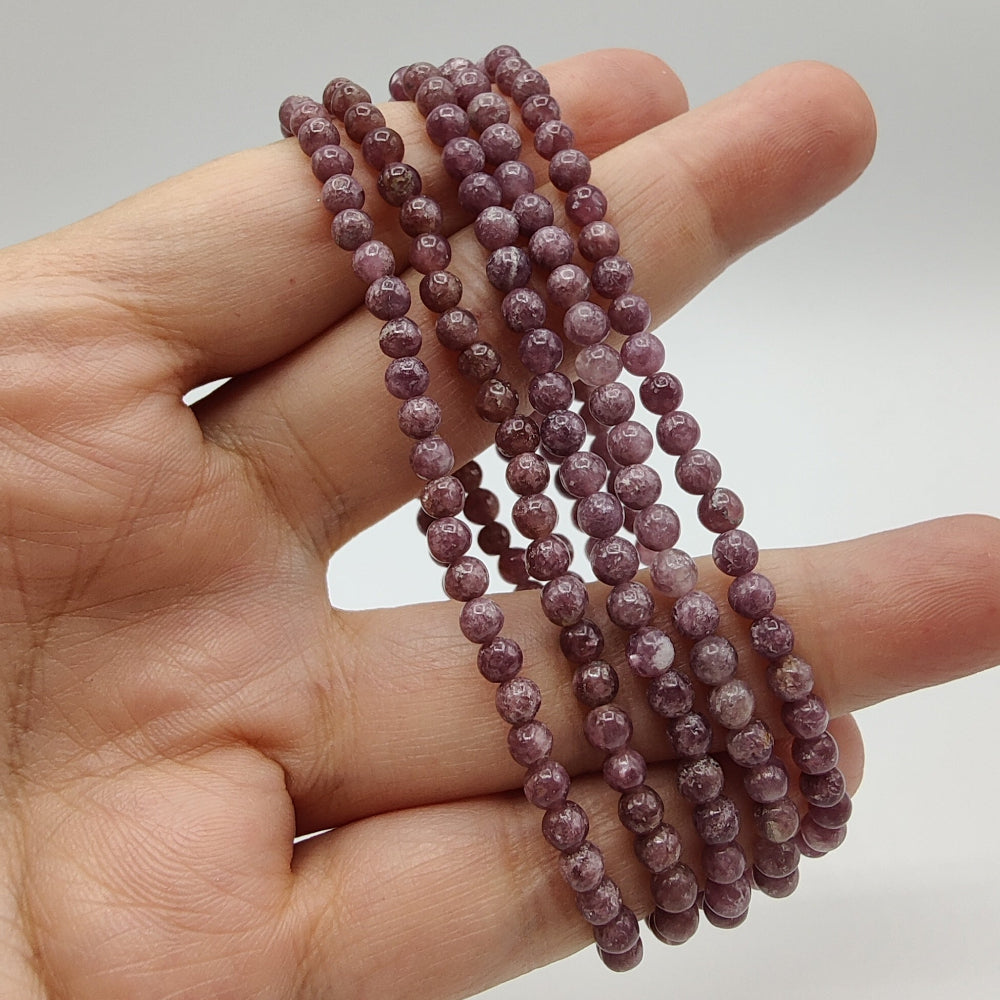 Mica Lepidolita pulsera