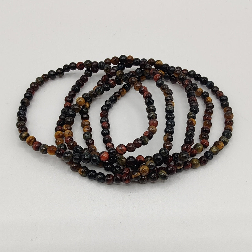 Tres ojos (Ojo de tigre, Ojo de Buey y Ojo de halcón) pulsera