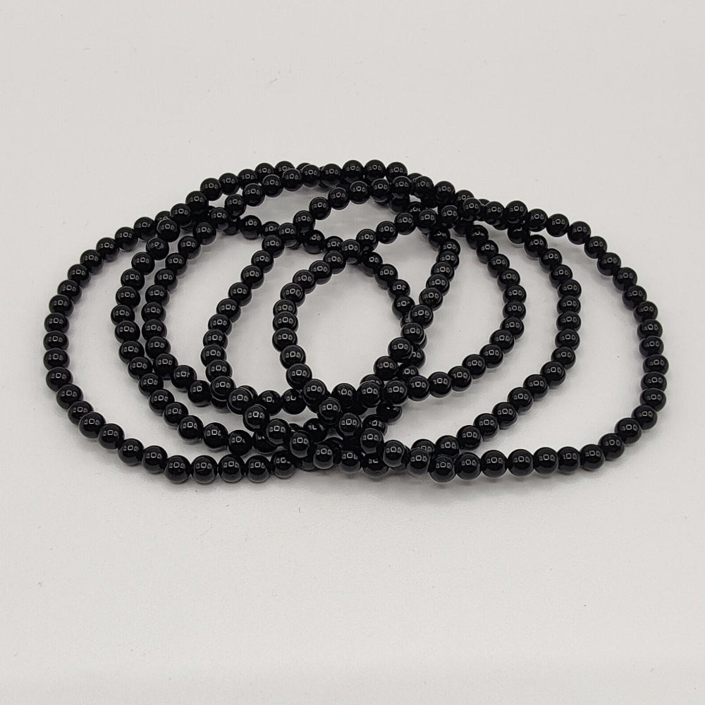 Turmalina negra pulsera