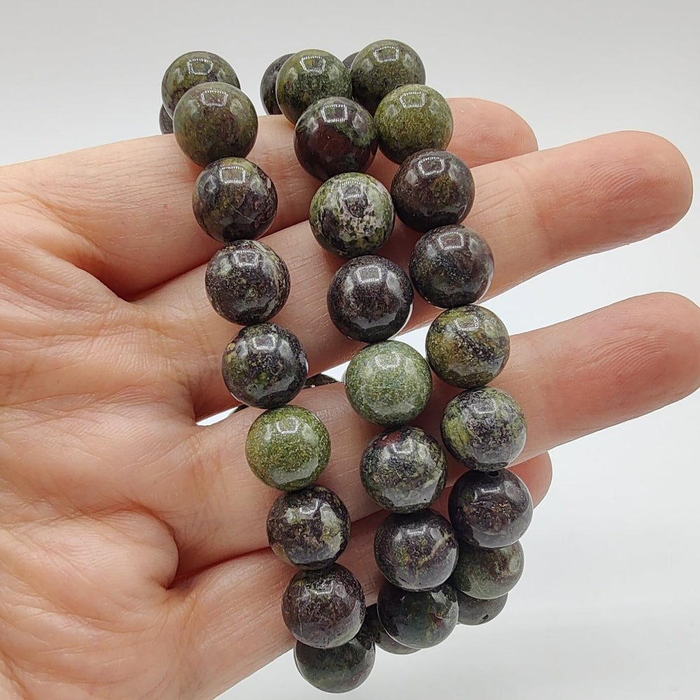 Pulsera de jaspe "sangre de dragón"