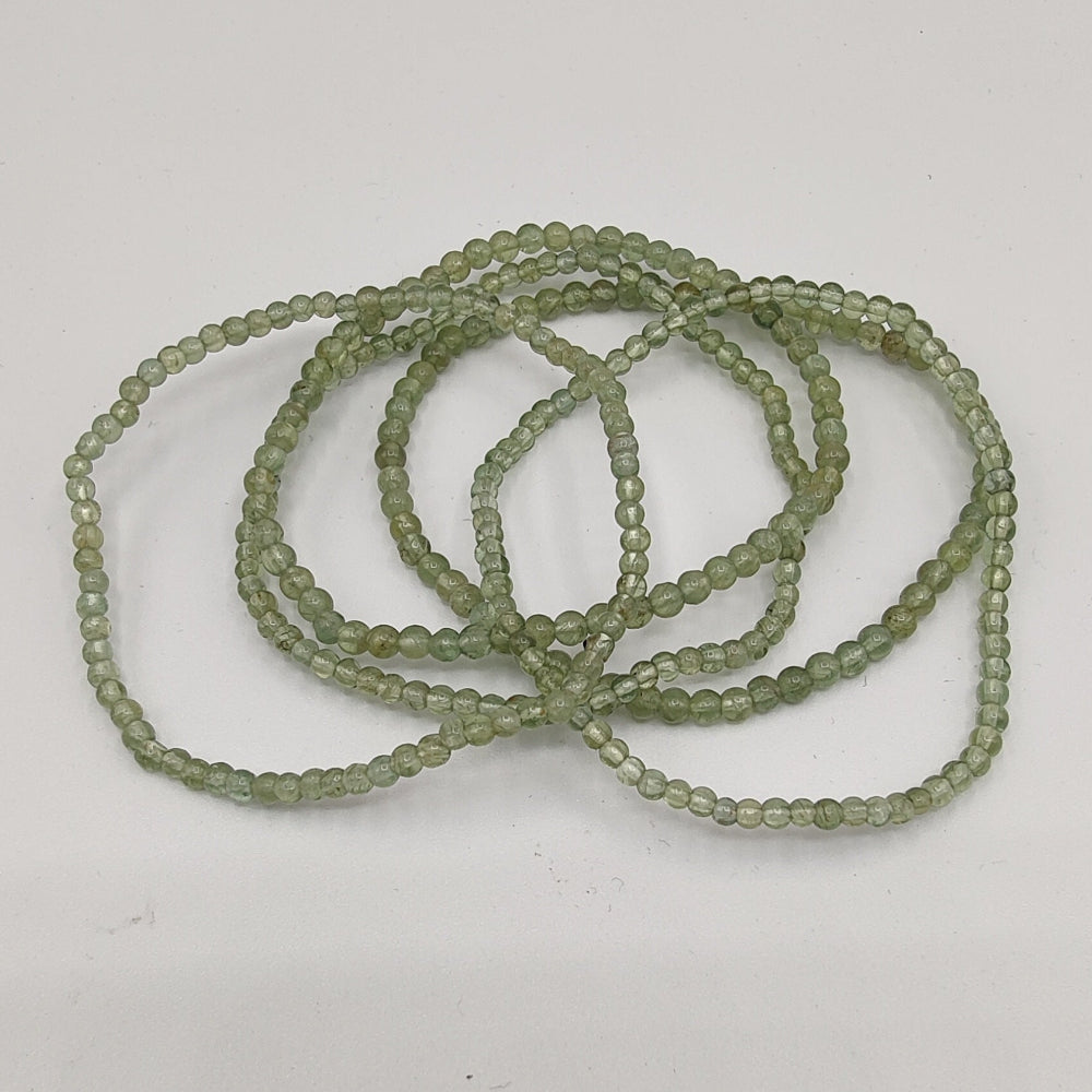 Pulsera de apatito verde