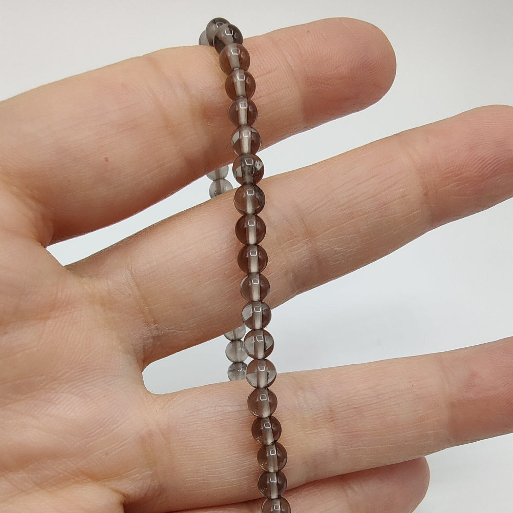 Cuarzo ahumado pulsera