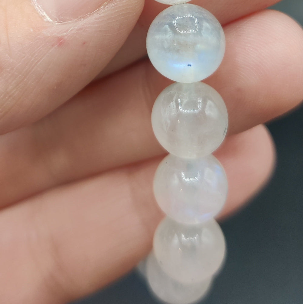 Pulsera Piedra luna arcoiris