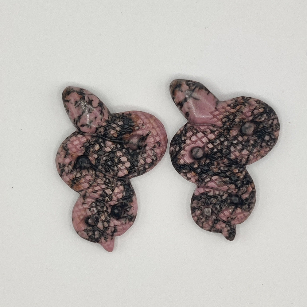 Rodonita colgante serpiente