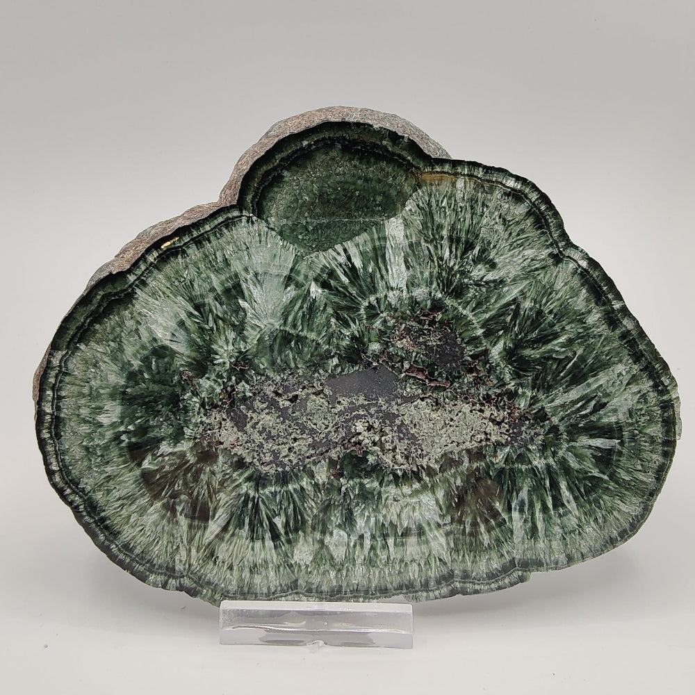 Serafinita extra con Hematites