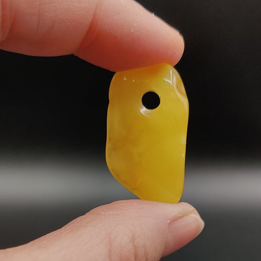 Colgante Ámbar con agujero