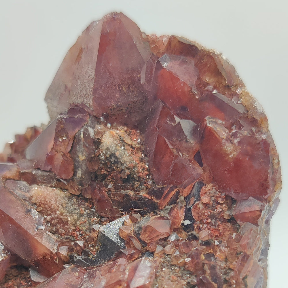 Amatista "ALIEN" con Hematites