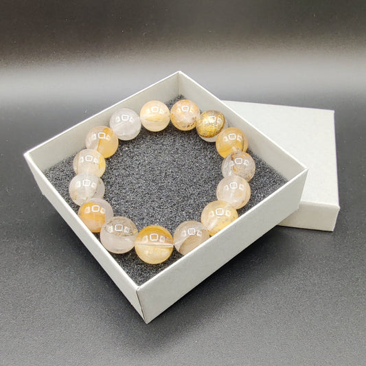 Pulsera Cuarzo con dendritas