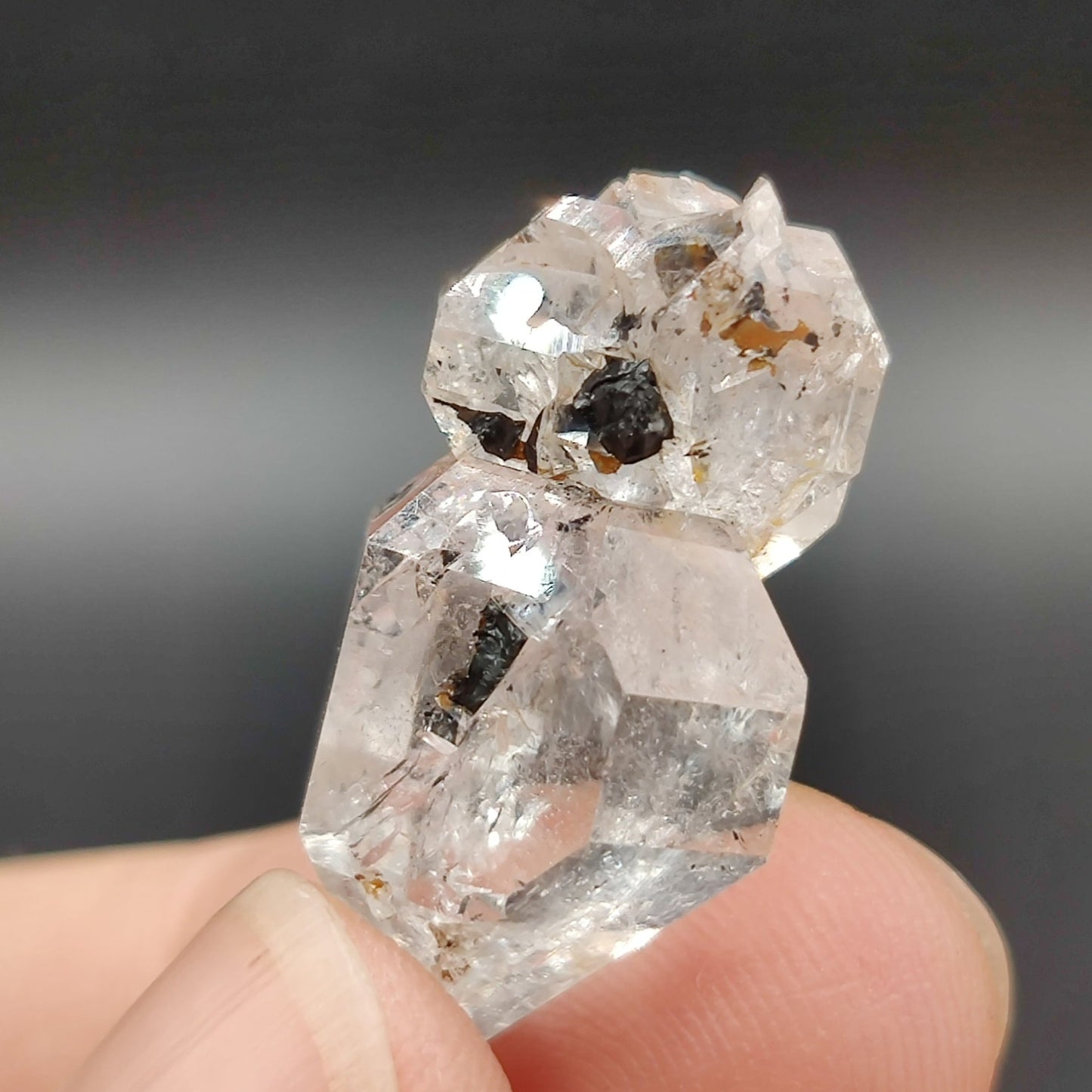 Cuarzo diamante de HERKIMER